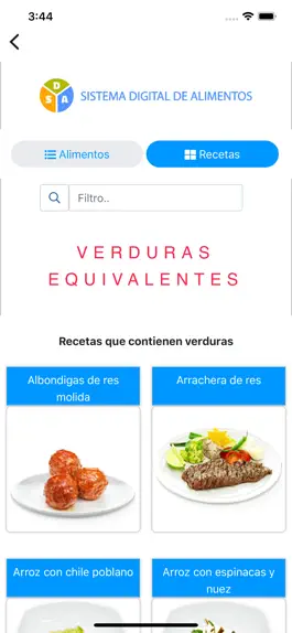 Game screenshot Sistema Digital de Alimentos hack