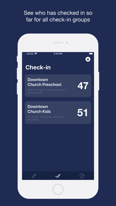 Culminate - Check-in Portal Screenshot