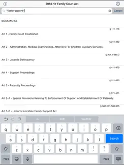 NY Family Court Act 2026 iPad image 1