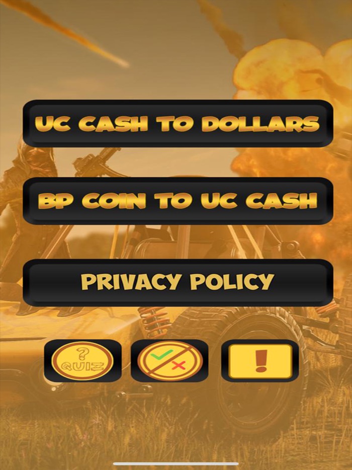 Counter BP  UC For PUBG