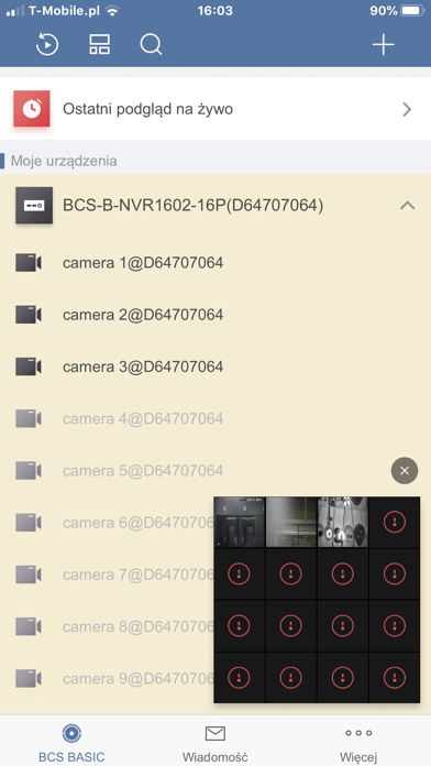 BCS View Screenshot