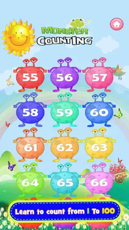 Game screenshot Monster Math Counting App Kids mod apk