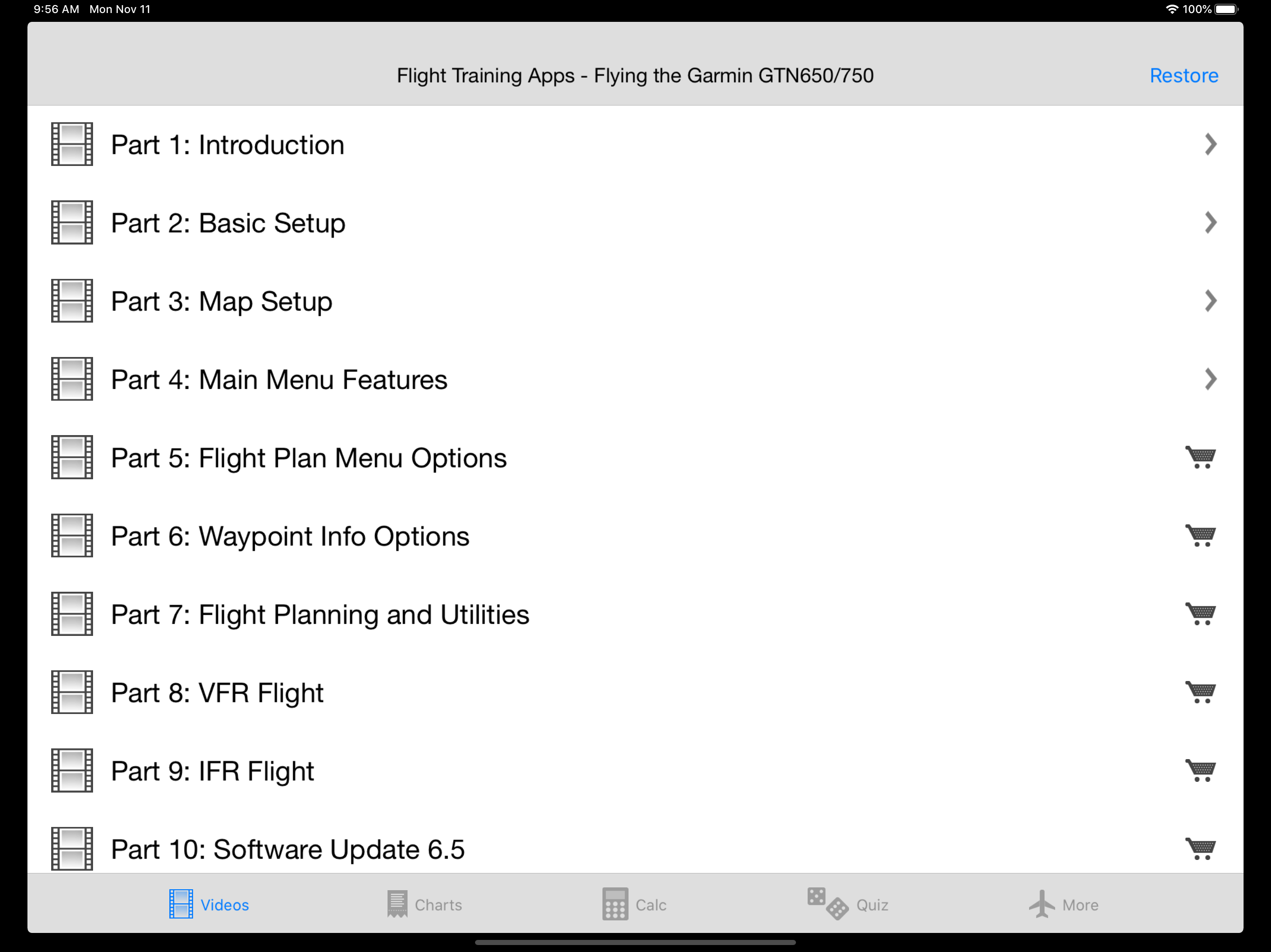 Flying the Garmin GTN650/750