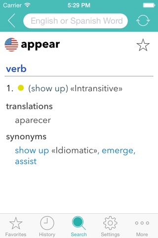 English Spanish Dictionary L.のおすすめ画像5
