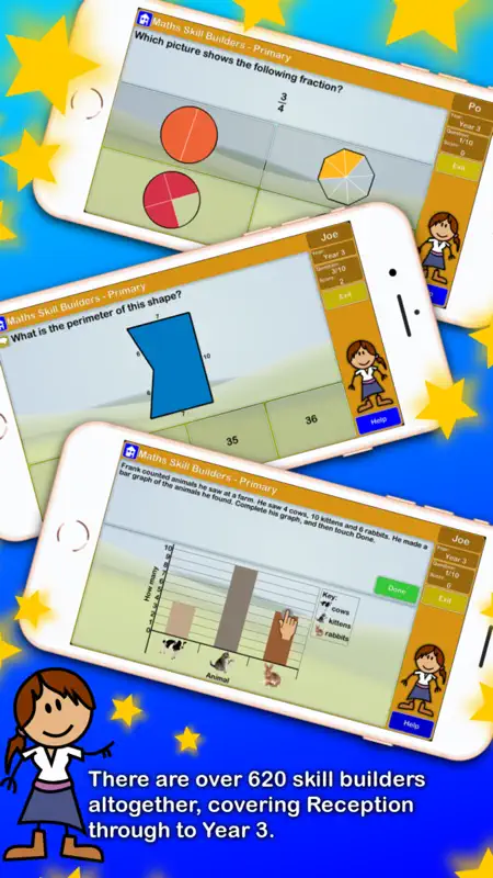 Maths Skill Builders - UK screenshot 4 of 5