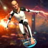 Flying Surfer Grand Superhero