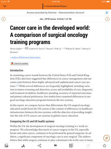 American Journal of Surgery - náhled