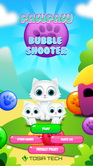 PawPaw Bubble Shooter Screenshot