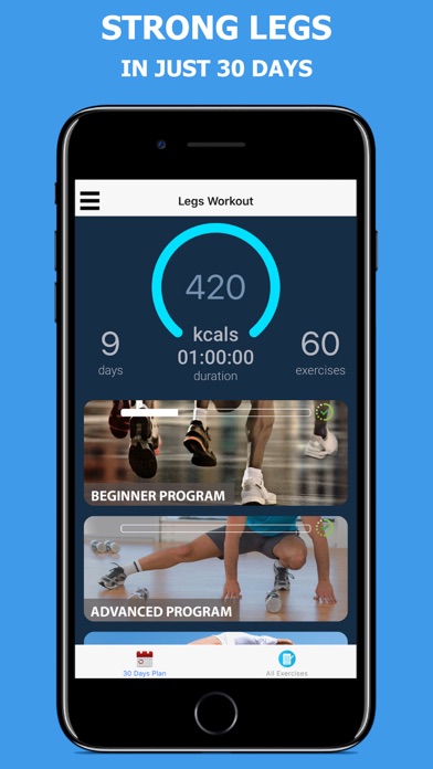 Legs Workout at Home Screenshot
