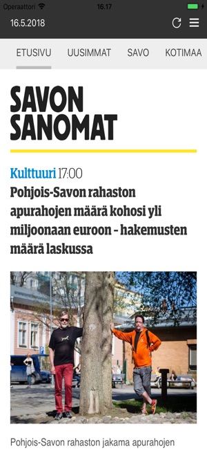 Savon Sanomat(圖1)-速報App