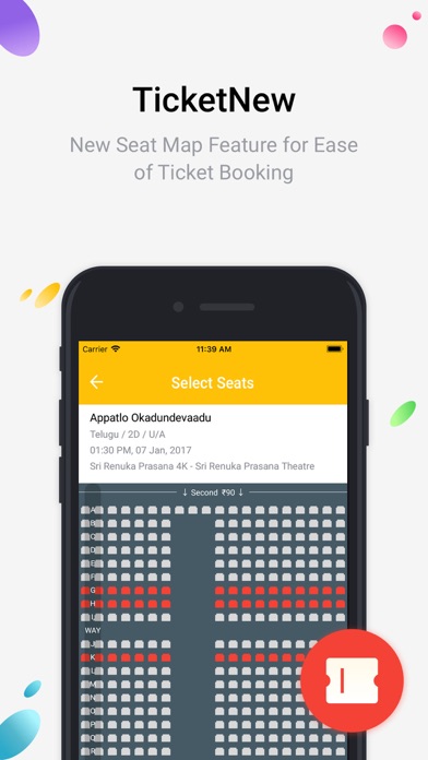 How to cancel & delete TicketNew-Movie Ticket Booking from iphone & ipad 3