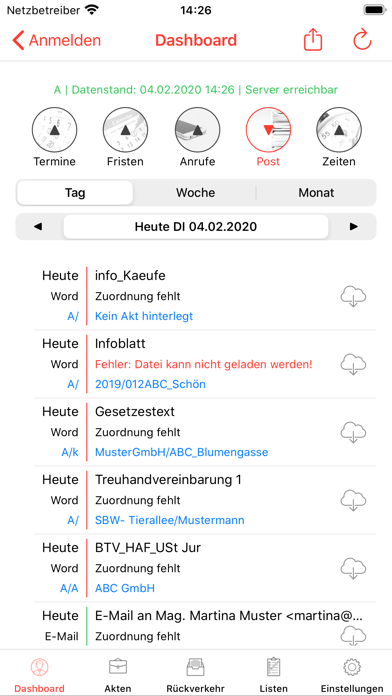 App screenshot