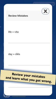 Latin Vocabulary Quiz screenshot 5
