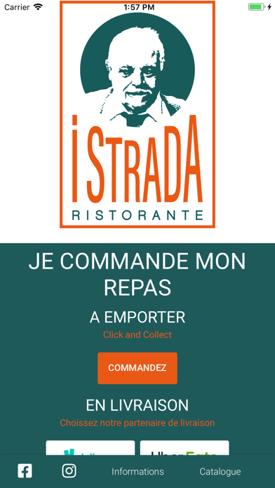 Screenshot #1 pour IStrada Ristorante