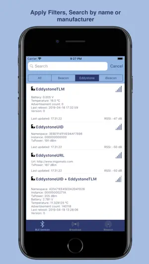Scanner Bluetooth screenshot 2