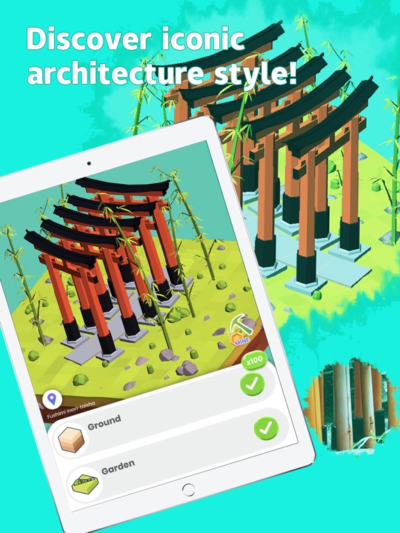 Idle Landmarks iPad screenshot 5 - Games app