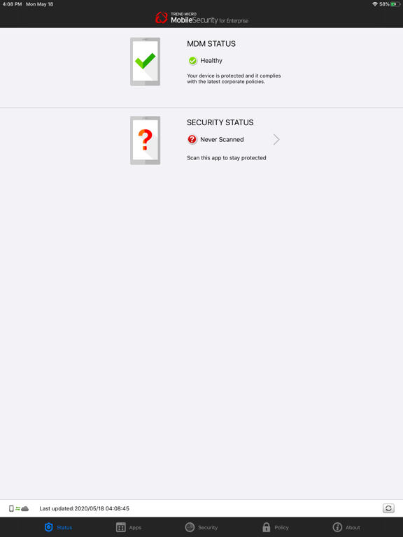 App screenshot