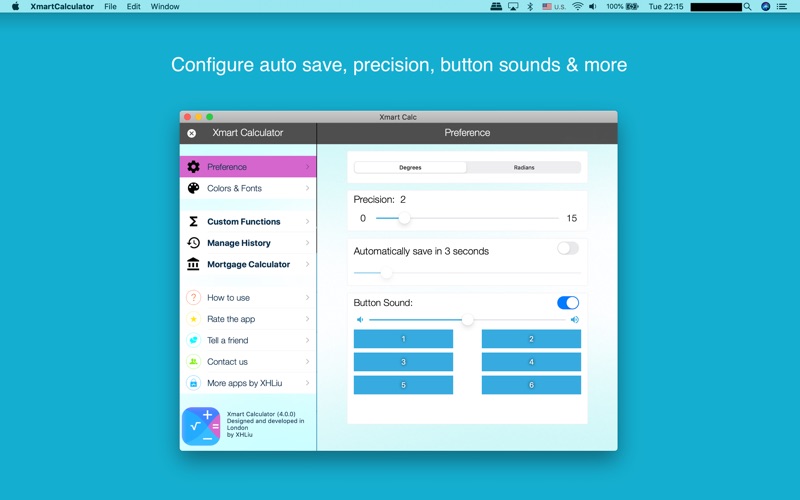 Screenshot #3 pour Xmart Calculator Pro - Desktop