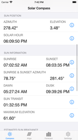 PV Optimizer & Solar compass screenshot