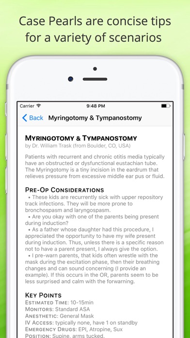 Pedi Safe Pediatric Anesthesia Screenshot