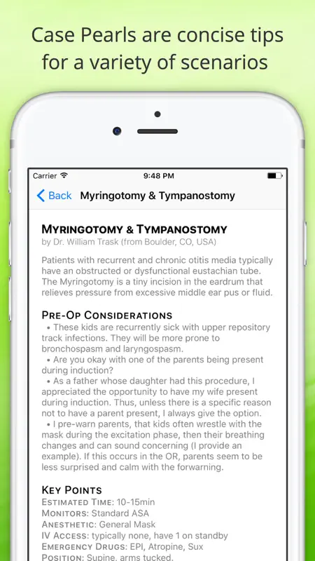 Pedi Safe Pediatric Anesthesia screenshot 1 of 5