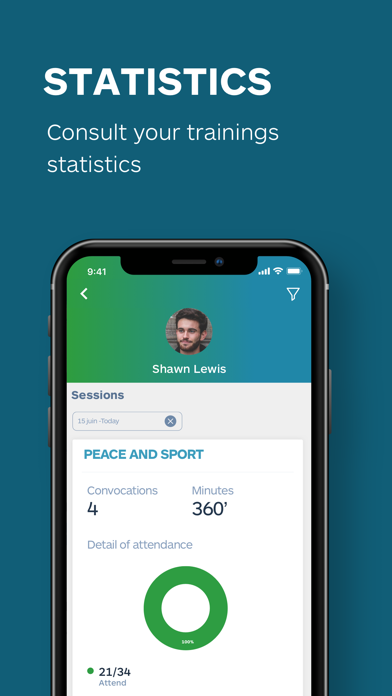 Peace and Sport X My Coach Screenshot