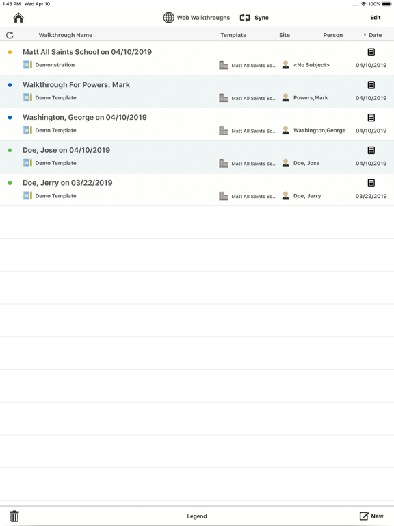 App screenshot