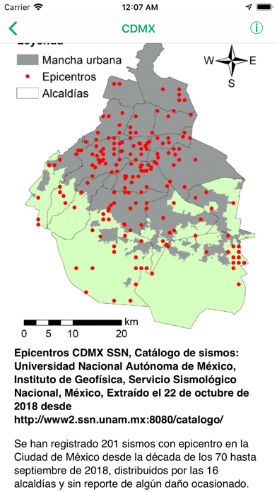 Screenshot #3 pour Sismos y Volcanes CDMX