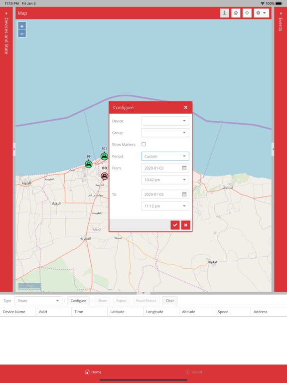 Ababeel Tracking iPad screenshot 3 - Business app