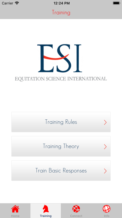 Horse Training App Screenshot