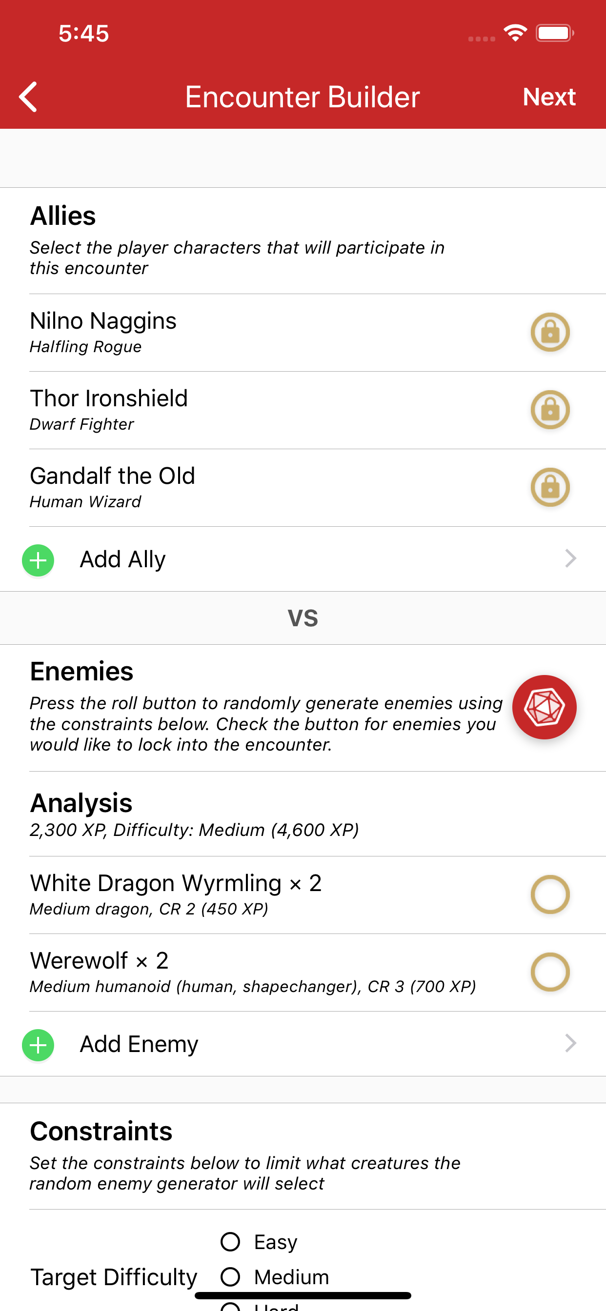 Game Master 5th Edition