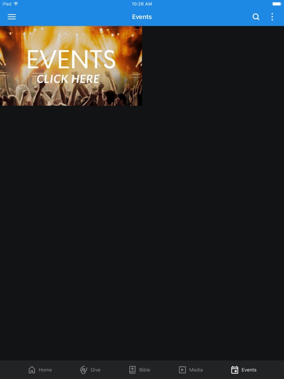 Crossroads Fellowship Houston iPad screenshot 3 - Lifestyle app