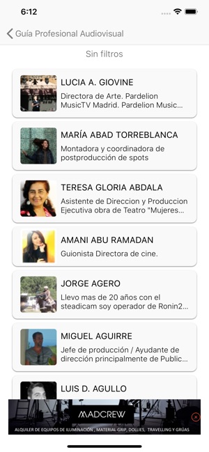 Guía profesional audiovisual(圖6)-速報App