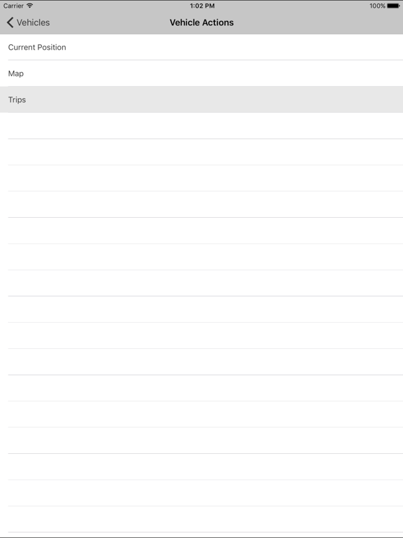 TopTracking Mobile iPad screenshot 2 - Productivity app