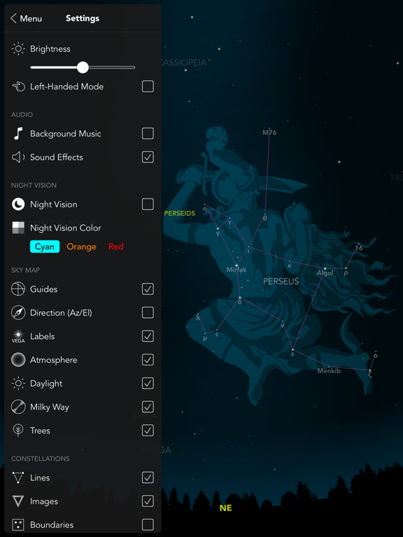Classic Sky Map 2 iPad screenshot 5 - Education app