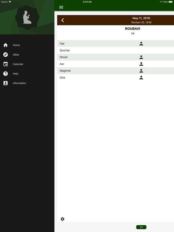 Screenshot #5 pour Heures de prières