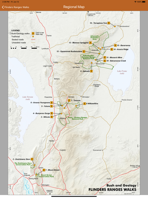 Screenshot #5 pour Flinders Ranges Walks
