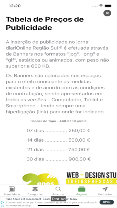 diariOnline Screenshot