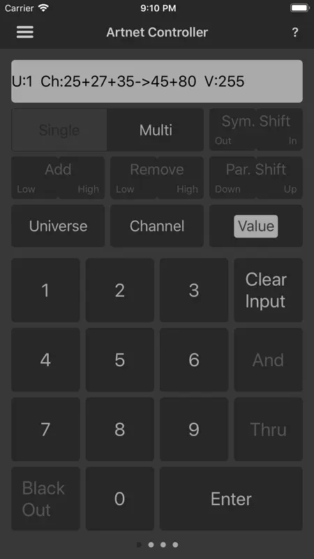 ArtnetControl screenshot 1 of 8