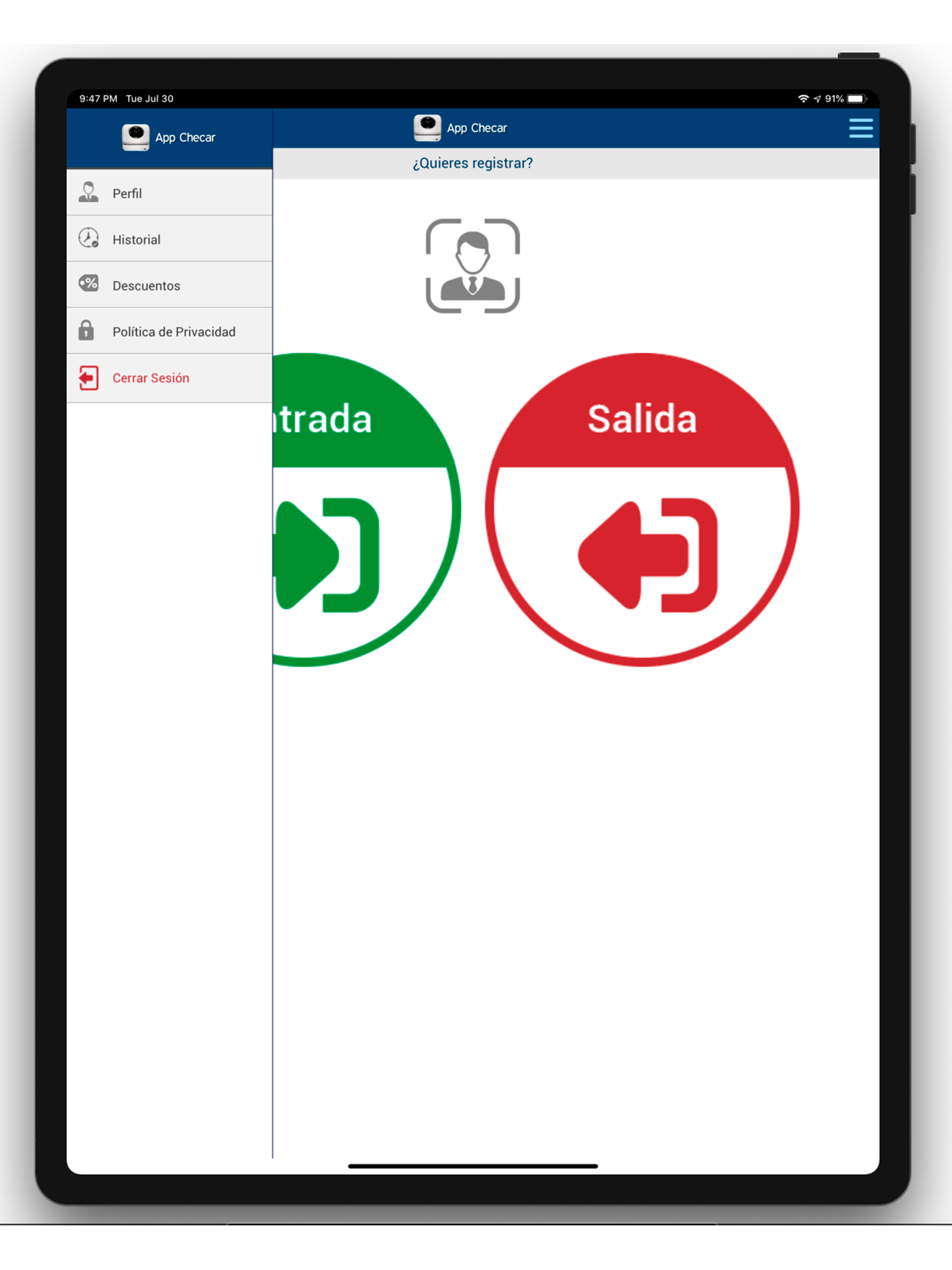 App Checar Fingerprint