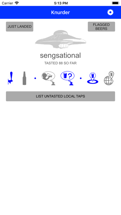 Knurder Beerknurd UFO Club App Screenshot