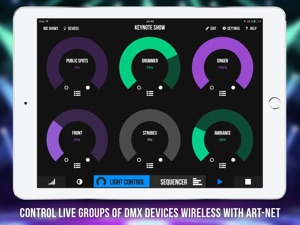 Photon - DMX Light Controller screenshot #2 for iPad