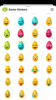 happy easter stickers - emojis iphone screenshot 2