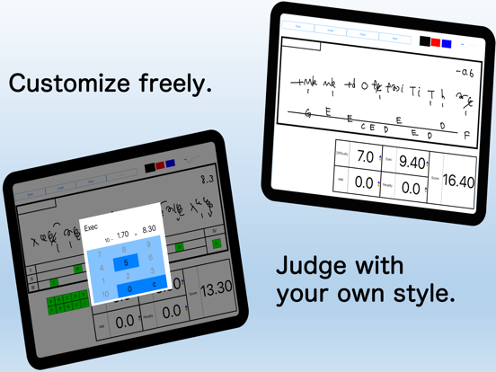 JudgymPaper iPad screenshot 2 - Sports app