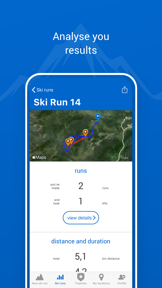 Ski run - ski/snowboard screenshot