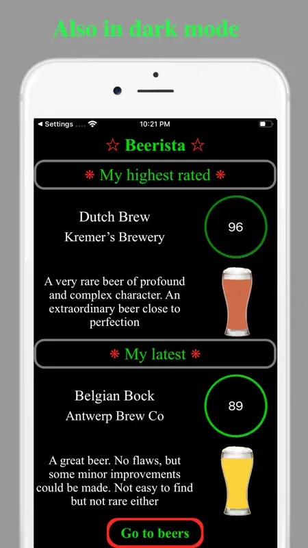 Beerista, the beer tasting app screenshot 6 of 8