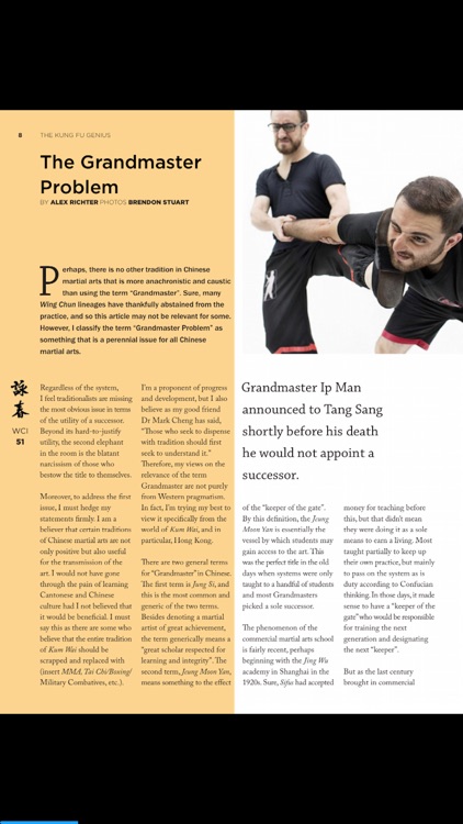 Wing Chun Illustrated-Magazine