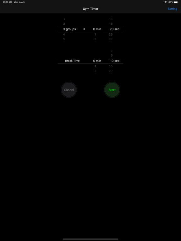 Screenshot #4 pour Gym Timer Tool