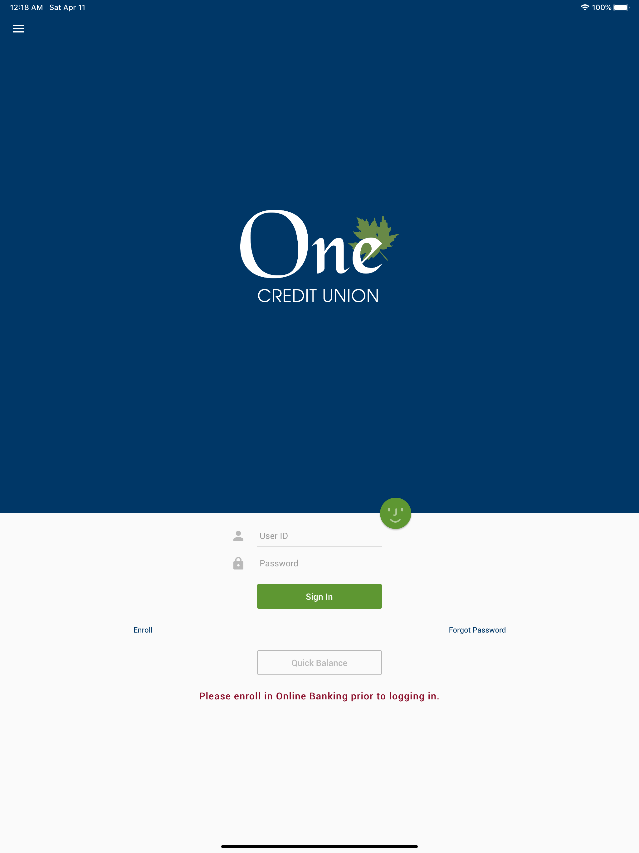One Credit Union