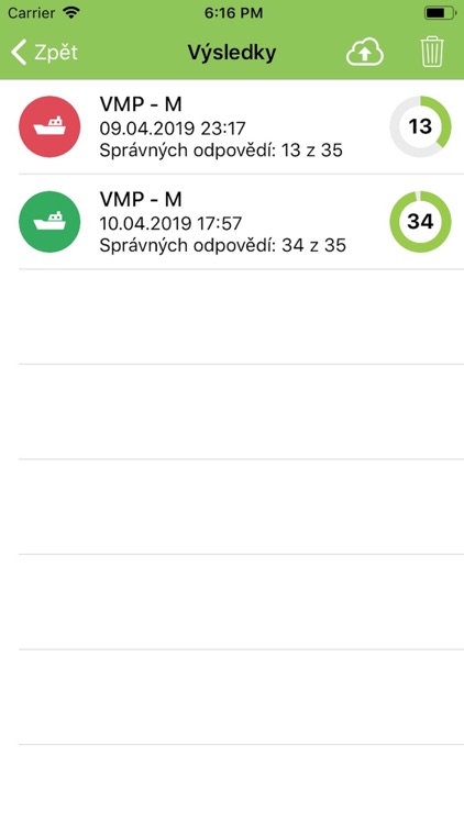 Kapitánské zkoušky - testy screenshot-5